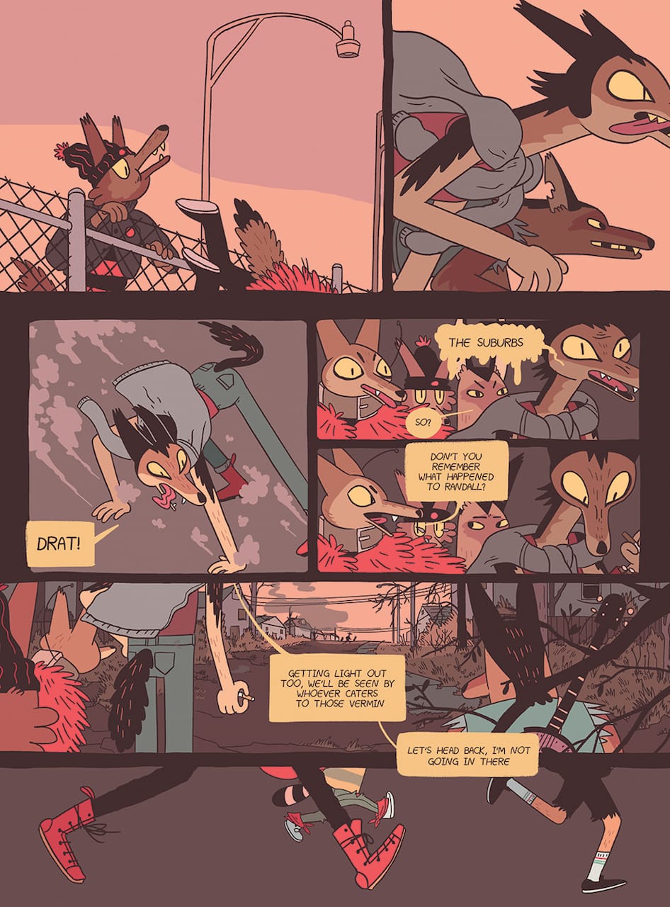 Page from 'Vacancy' by Jen Lee