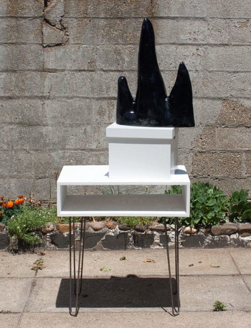 Andrew Cornell Robinson, "Table Stack" (2015), will be featured in 'Westernized, Watered-down Zen Philosophies' during Bushwick Open Studios 2015. (photo <a href="https://www.facebook.com/events/437583599742570/" target="_blank"/>via Facebook)