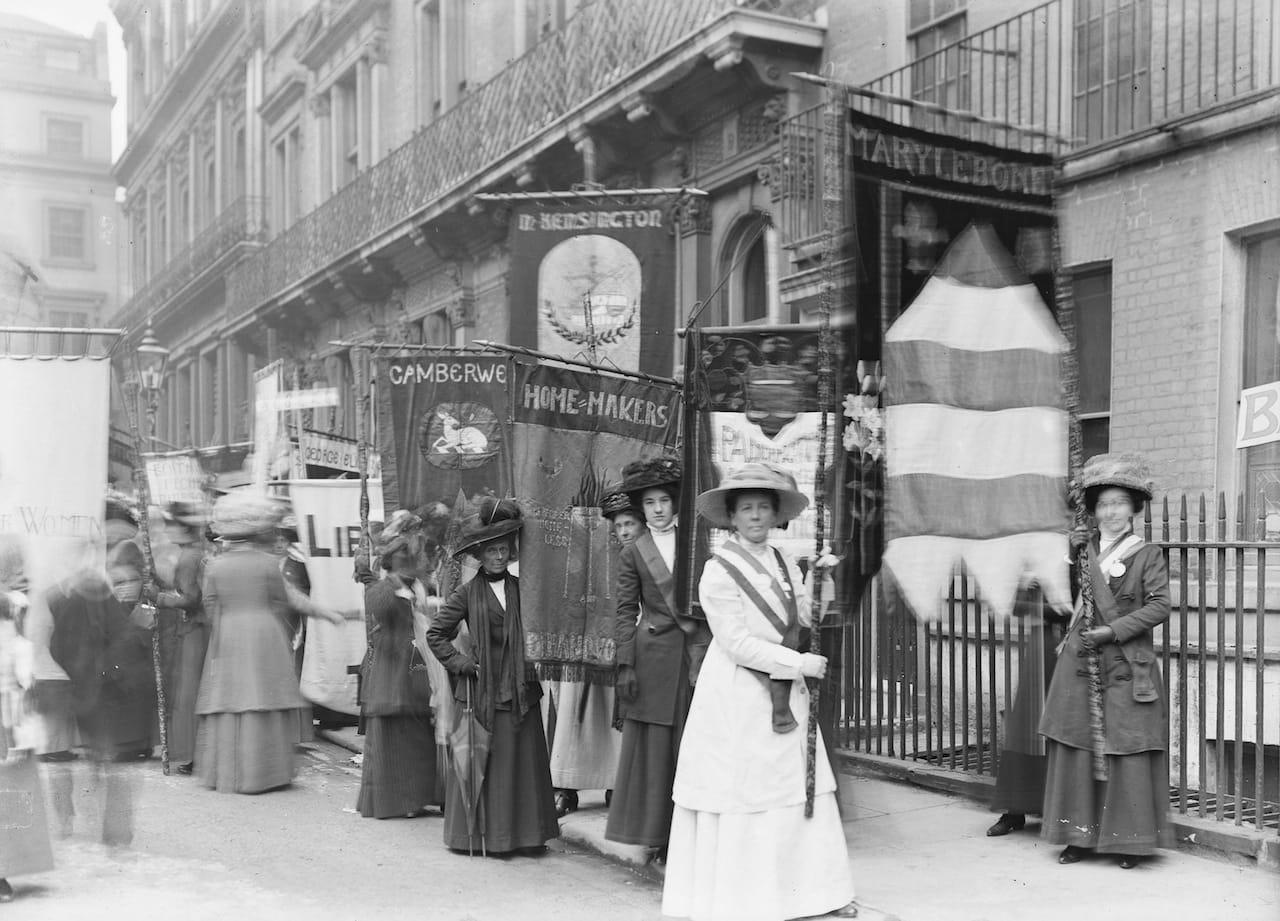 Soldiers and Suffragettes - The Photography of Christina Broom