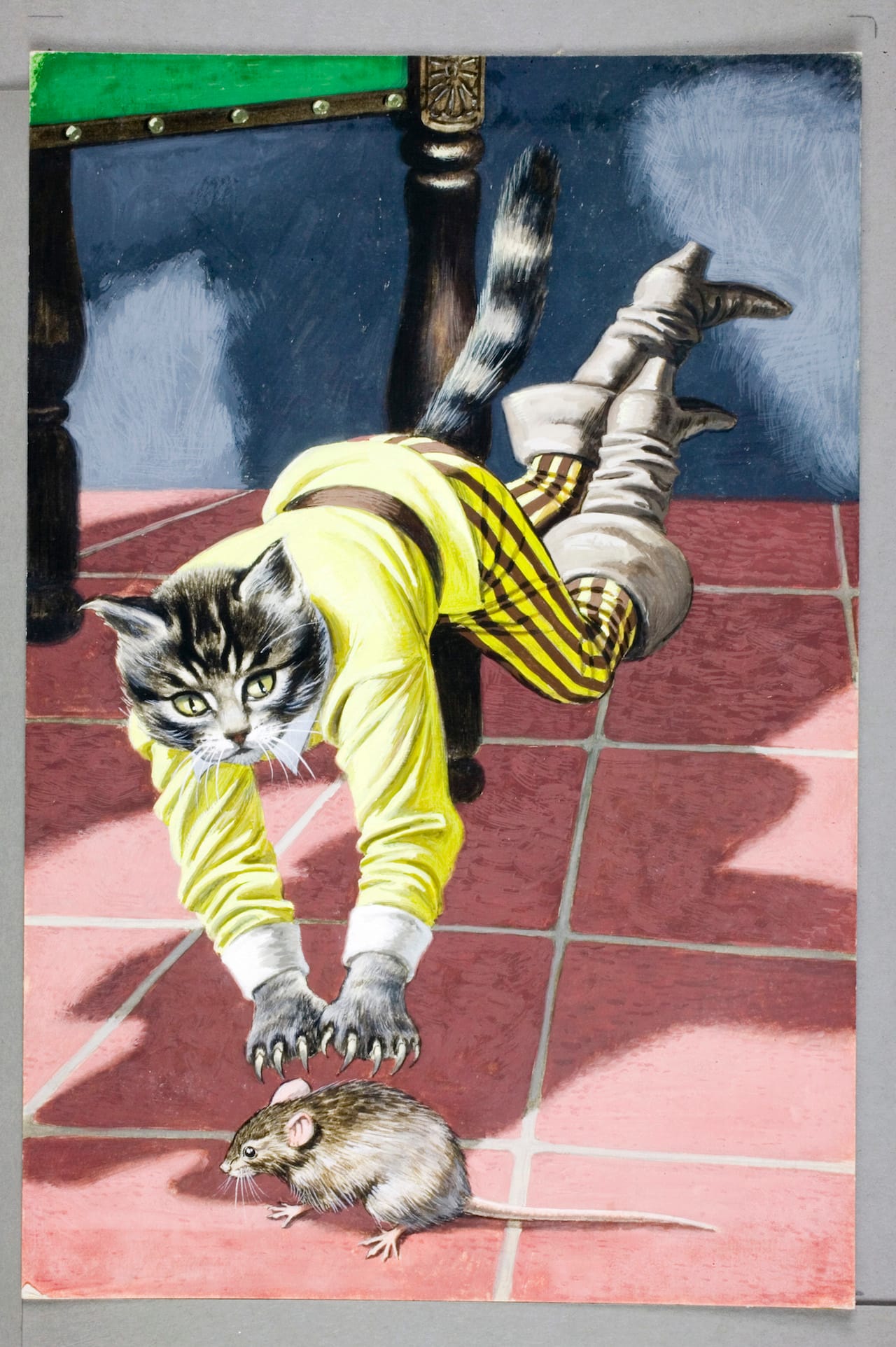 Eric Winter, illustration from "Puss in Boots" (1967)