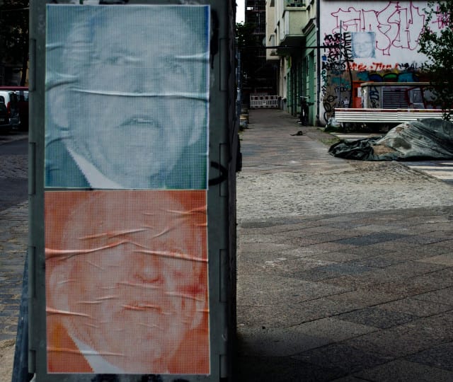 John Brennan posters in Berlin