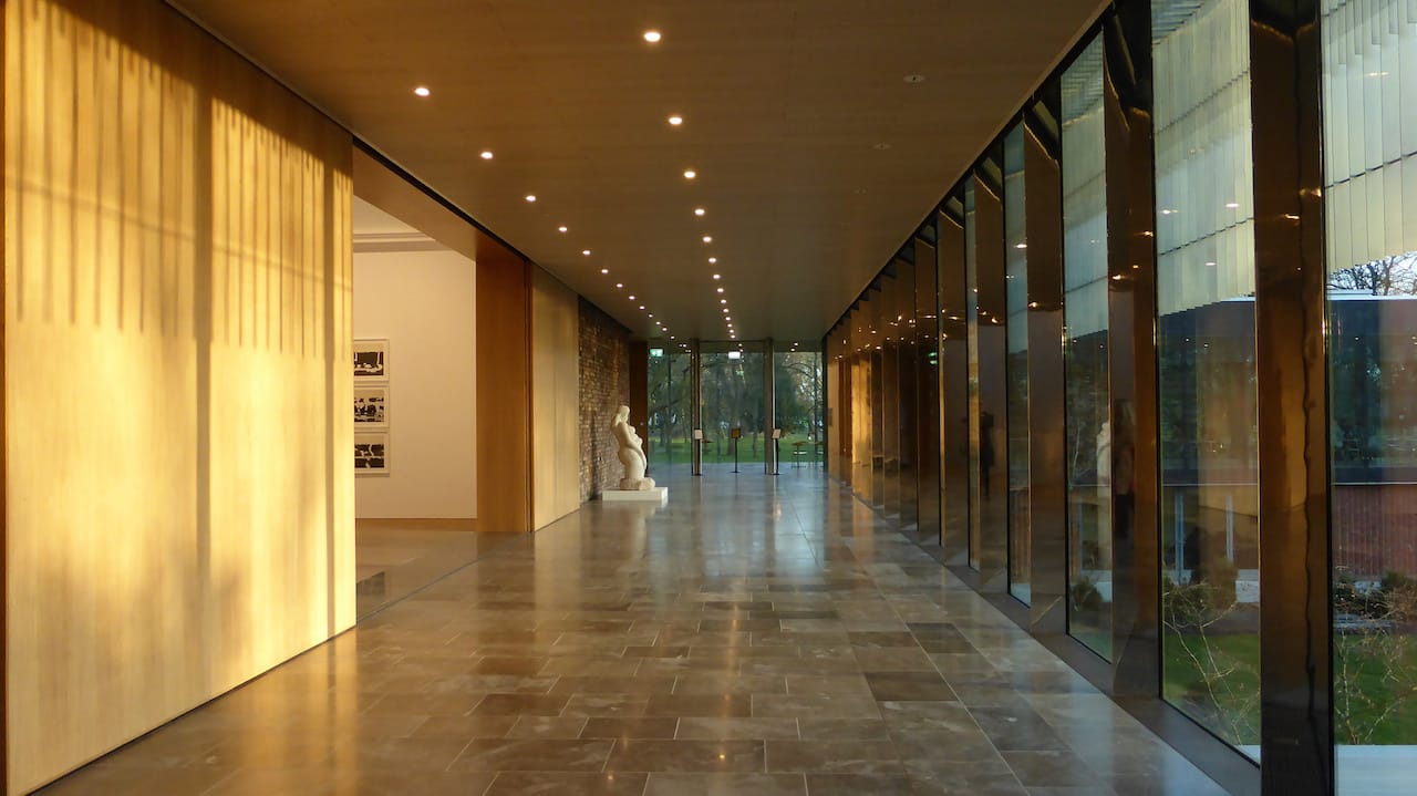 Inside the recently renovated Whitworth Art Gallery (photo by John Lord/Flickr)
