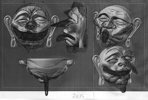 Blocking at Martos Gallery (via martosgallery.com)