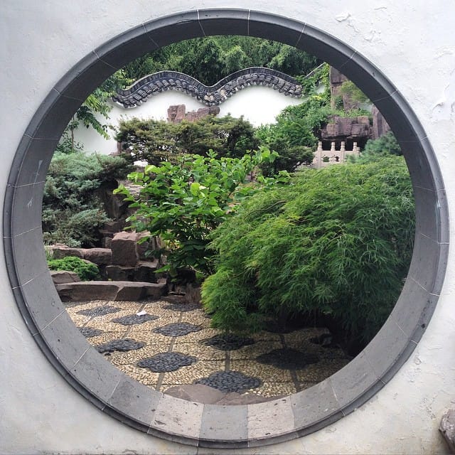 View of the Chinese Scholar Garden (photo via fattyowls/Instagram)