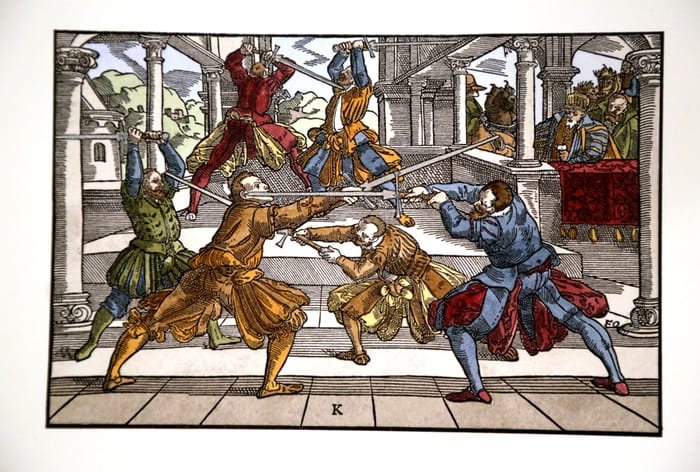 A colored version of a print from the previous Joachim Meÿer project