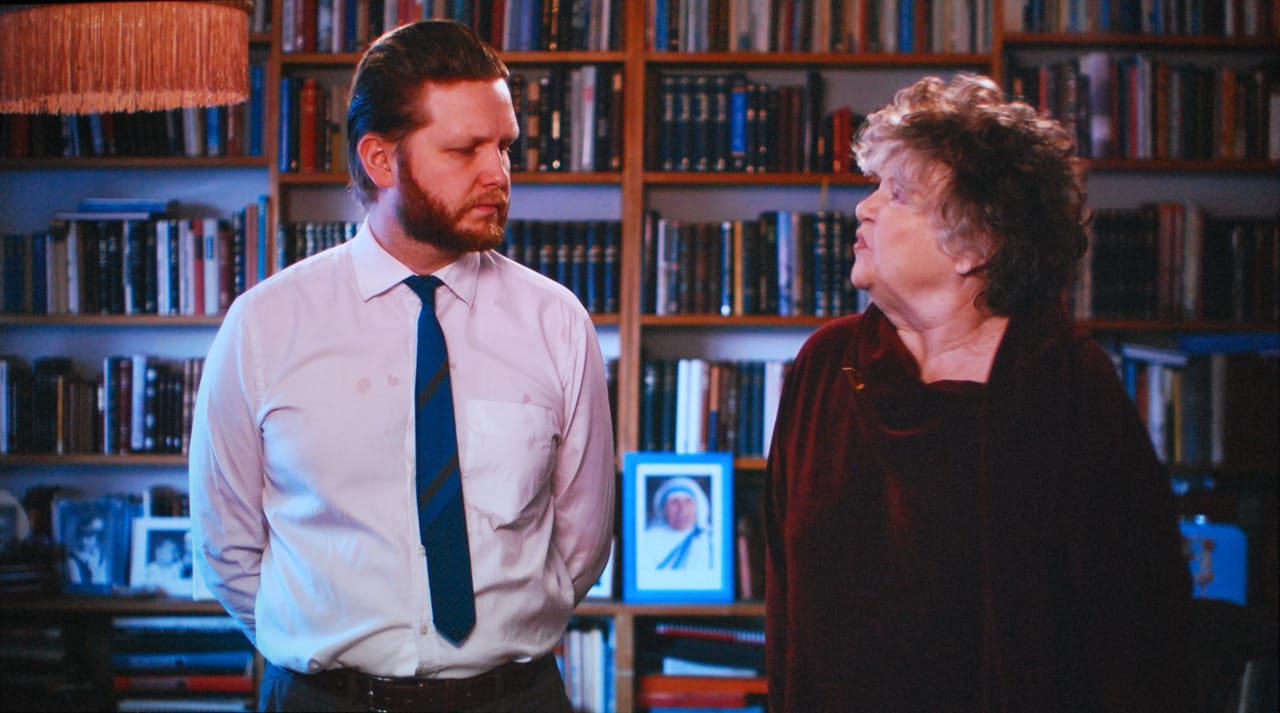 Ragnar Kjartansson, "Me and My Mother," 2010. Installation shot by the author.