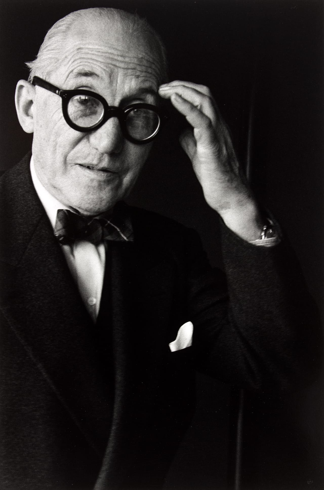 Gisäle Freund, Le Corbusier, Paris, 1961 ∏ Centre Pompidou, Guy Carrad