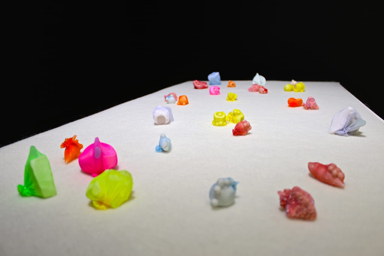 Bright, cheery, mysterious "Tablescape."