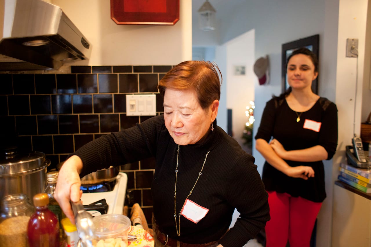 Korean cooking with Sunny