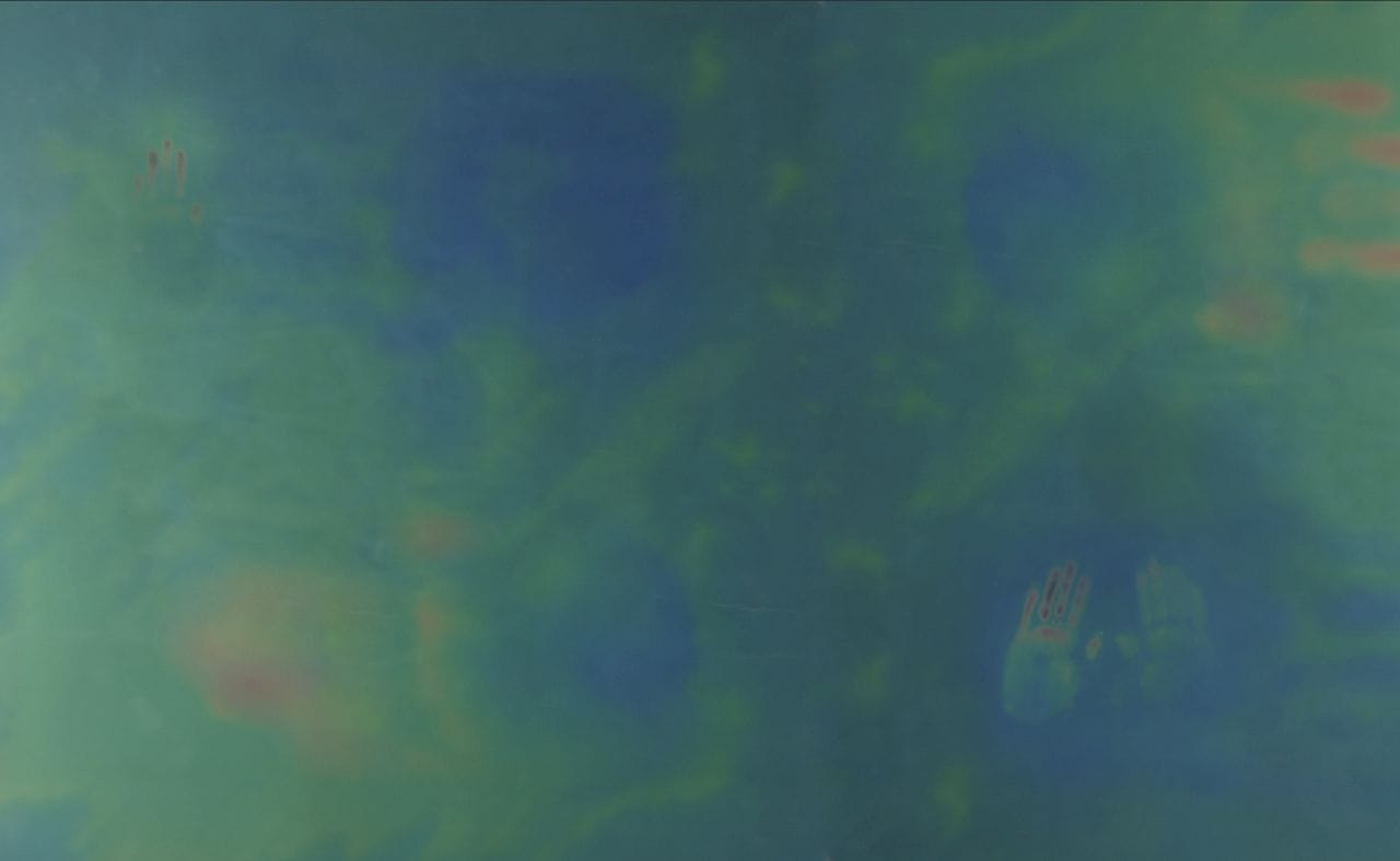 25.840 N, -80.170 W at 65’ inches, 56.7" x 31.9", photo double mounted on plexi (photo courtesy of Aspect Ration Gallery)