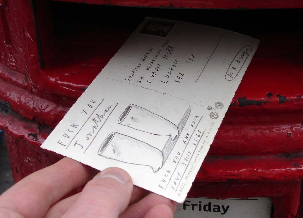 Mr B_Kickstarter The first hate mail