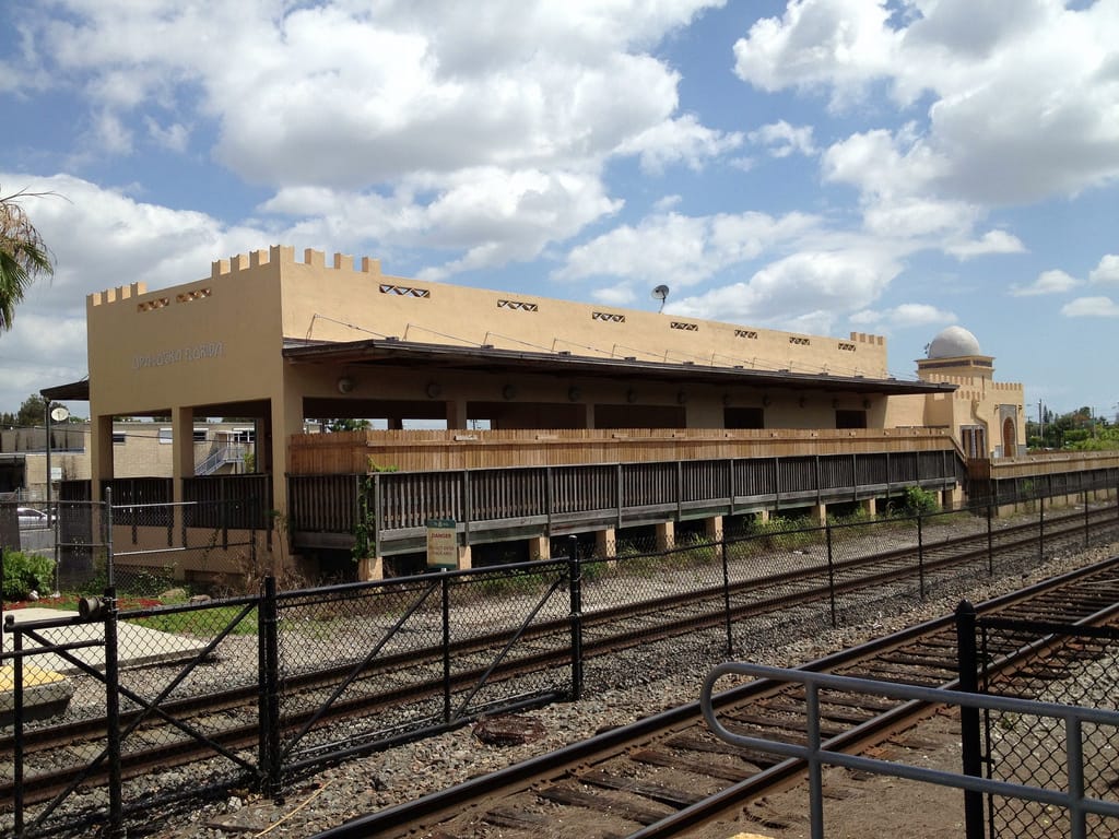 Opa-locka's train station (photo by Philip Pessar, via Flickr)