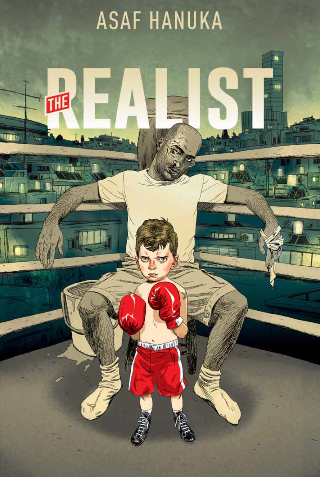 Asaf Hanuka's 'The Realist' (all 'Realist' images courtesy Archaia)