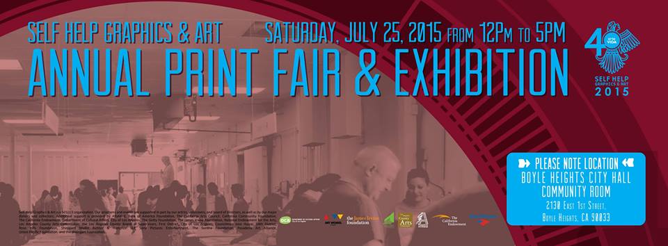 Self Help Graphics Annual Print Fair & Exhibition (via facebook)