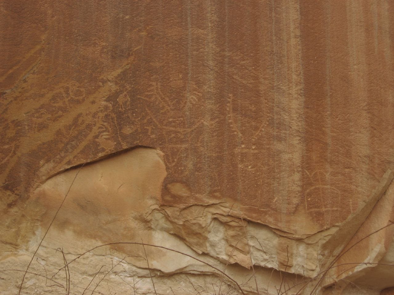 Petroglyphs at Capitol Reef National Park, Utah (image courtesy Ken Lund/Flickr)