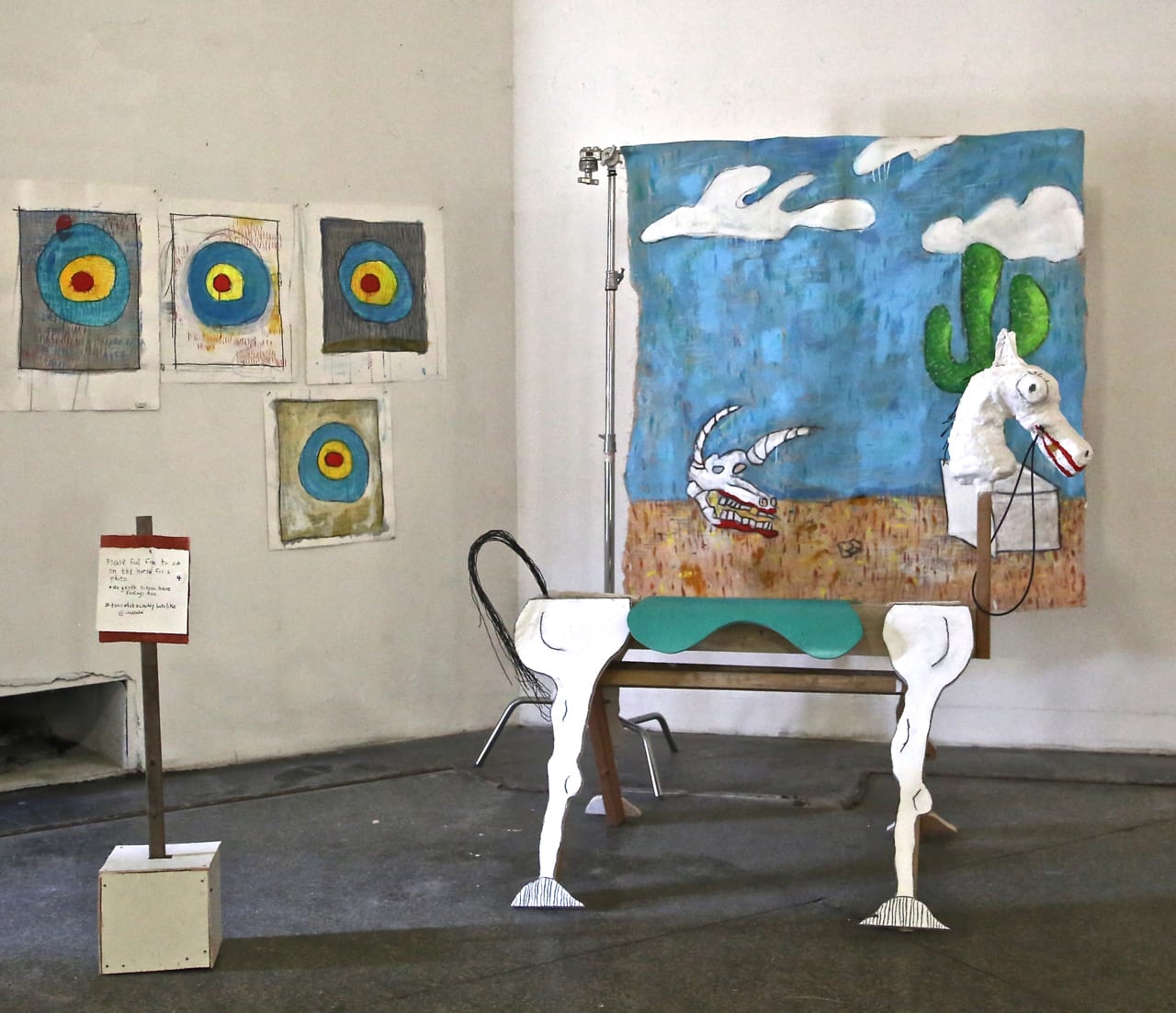 Alexander Buzzolini's Wild West portrait studio