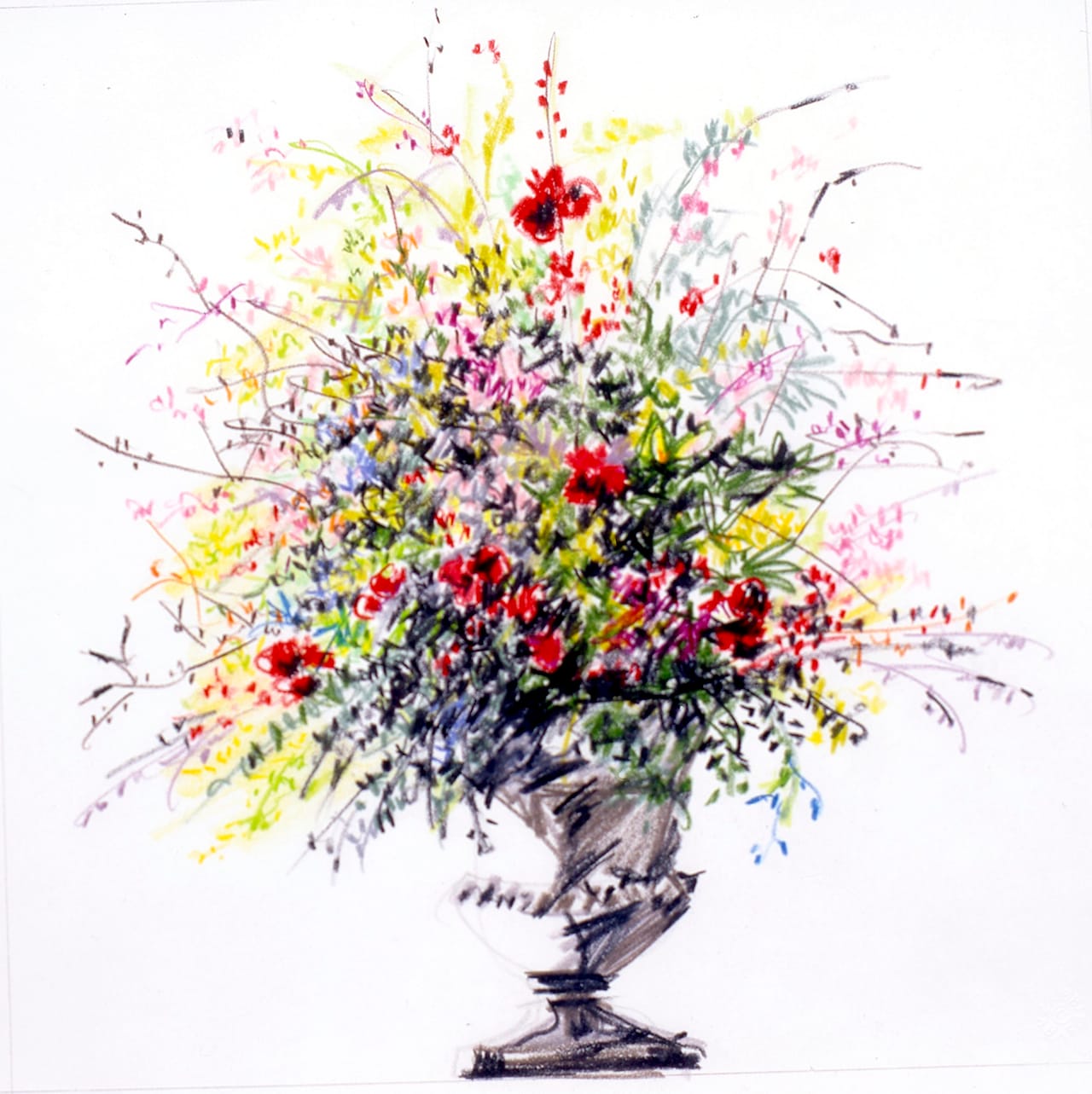 Abbie Zabar. December 6 1994. Collection of the artist.jpg 12.6.94; 8 1/2" x 8 1/2"; collection of Artist; pencil on paper 