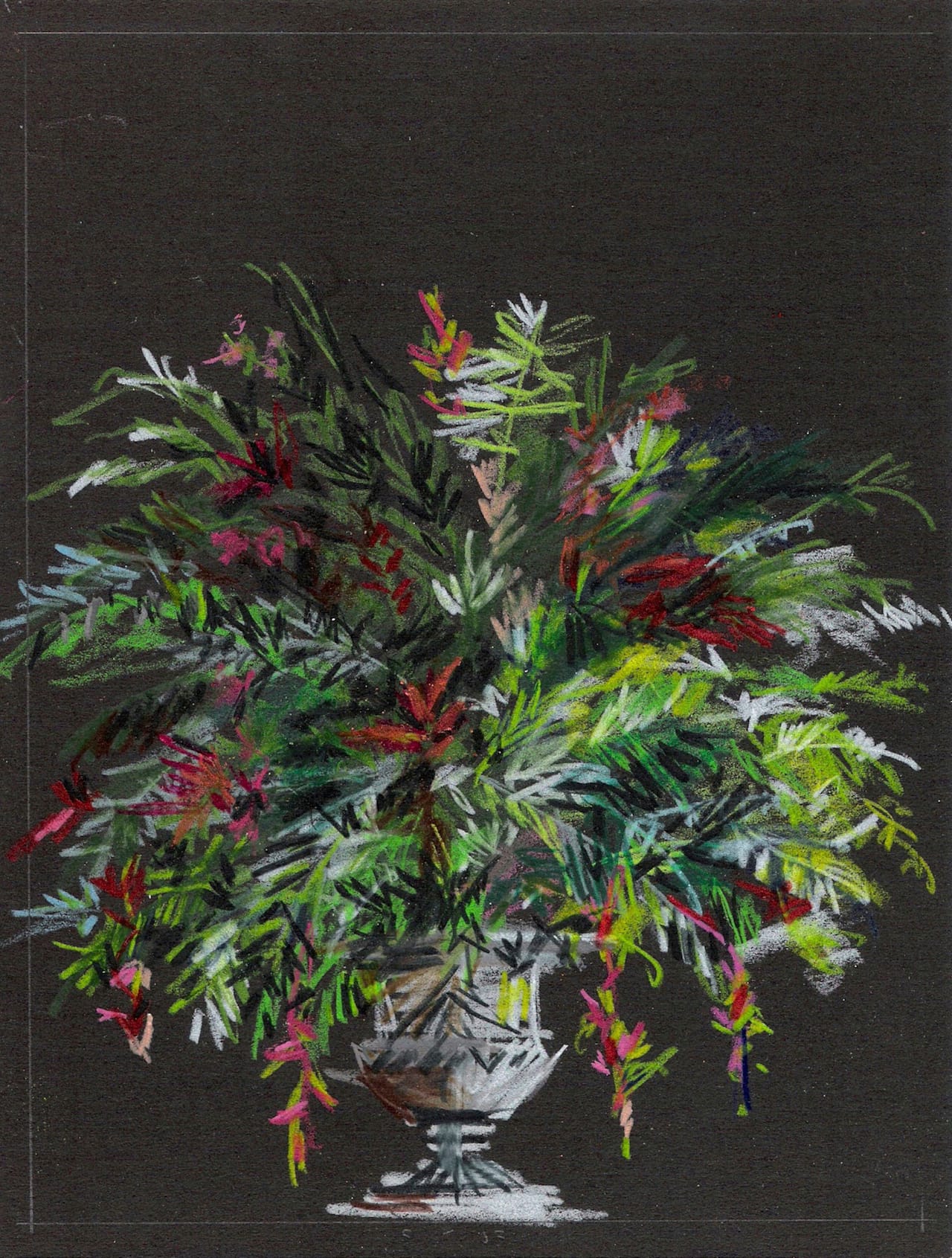 5.17.03; 6 1/4" x 8 1/8"; collection of Artist; colored pencil on paper