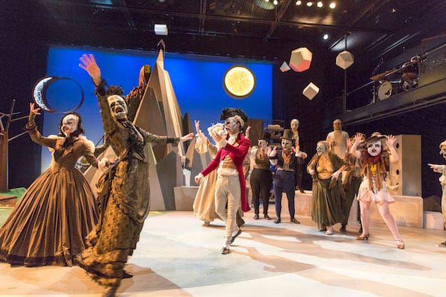 Scene from Alexandre Singh's Performa 13 commission 'The Humans' at BAM (photo © 2013 Richard Termine, courtesy Brooklyn Academy of Music)