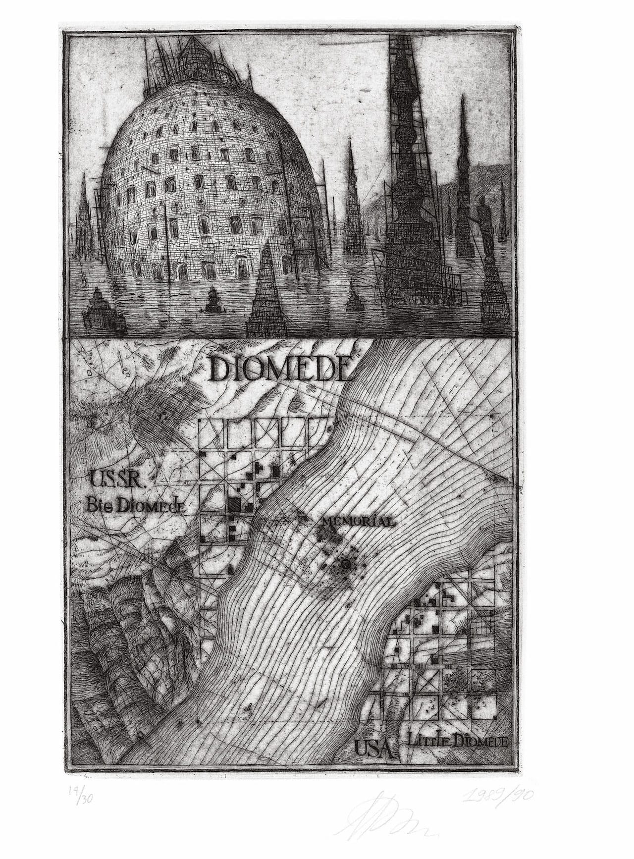 Alexander Brodsky and Ilya Utkin, "Diomede" (1989/90) (courtesy of Ronald Feldman Fine Arts Inc)