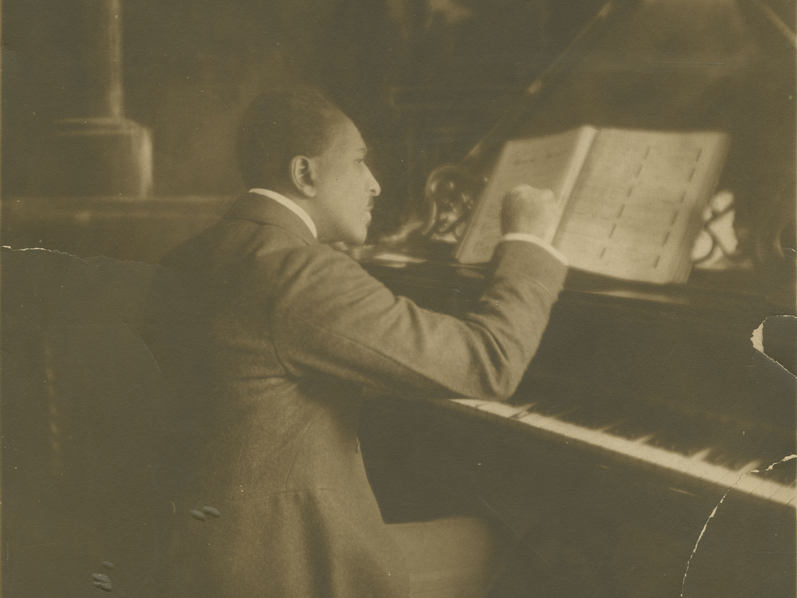 Harry Lawrence Freeman (image courtesy H. Lawrence Freeman Papers, Rare Book and Manuscript Library, Columbia University)