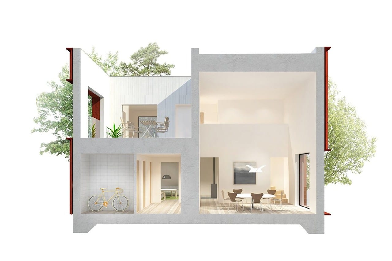 Layout of the "House of Clicks"