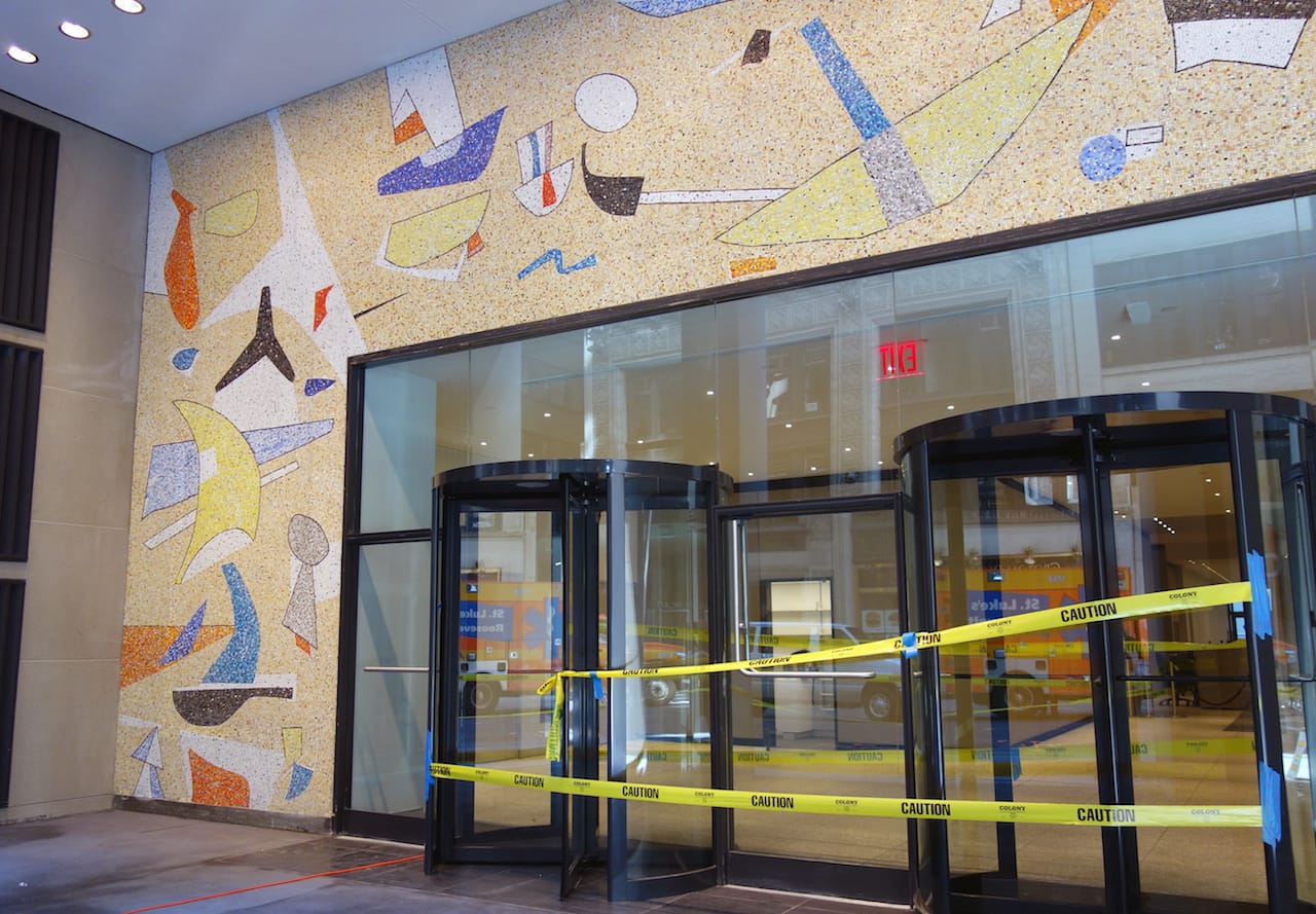 Mosaic by Max Spivak at 5 Bryant Park