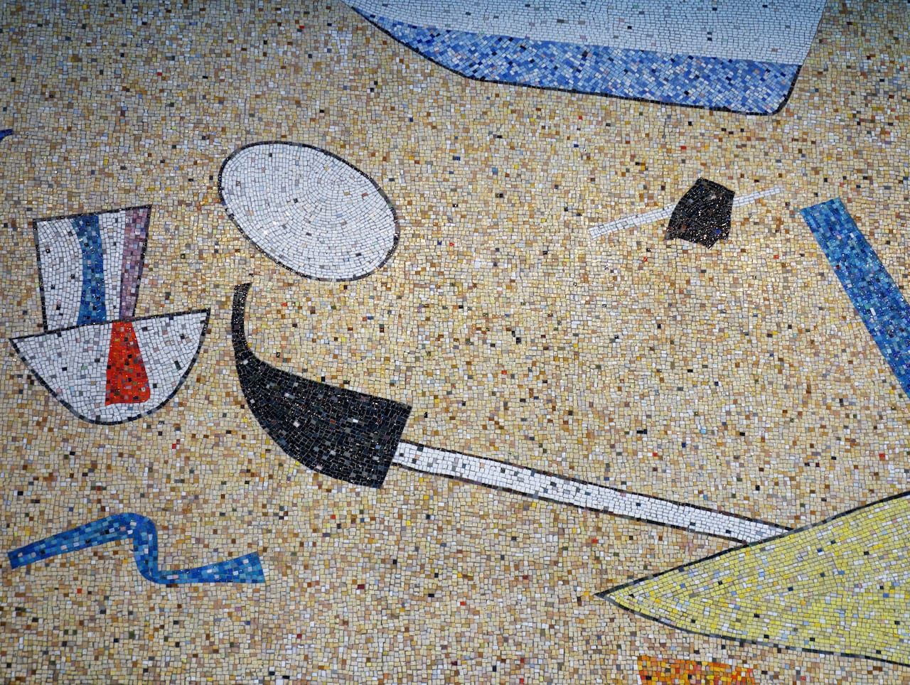 Mosaic by Max Spivak at 5 Bryant Park