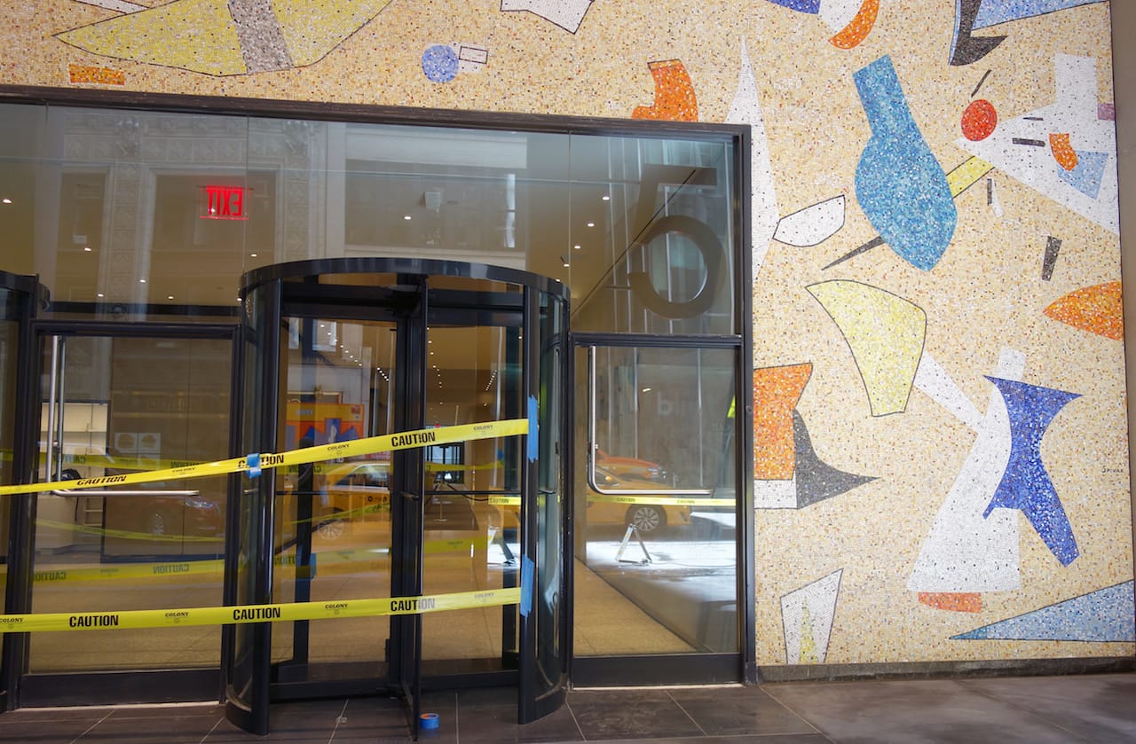 Mosaic by Max Spivak at 5 Bryant Park