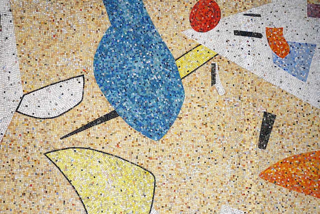 Mosaic by Max Spivak at 5 Bryant Park