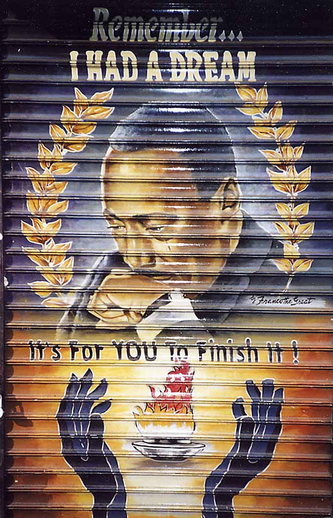 One of Franco's gates (image courtesy the artist) (click to enlarge)