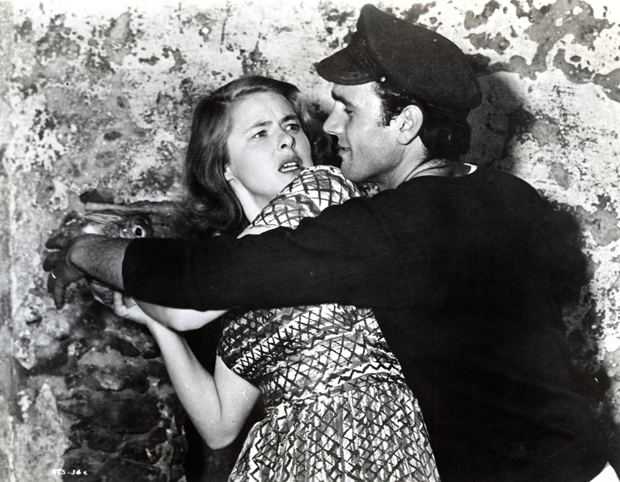 Bergman in Stromboli (1950), Italy/USA, directed by Roberto Rossellini (image courtesy The Museum of Modern Art Film Stills Archive)