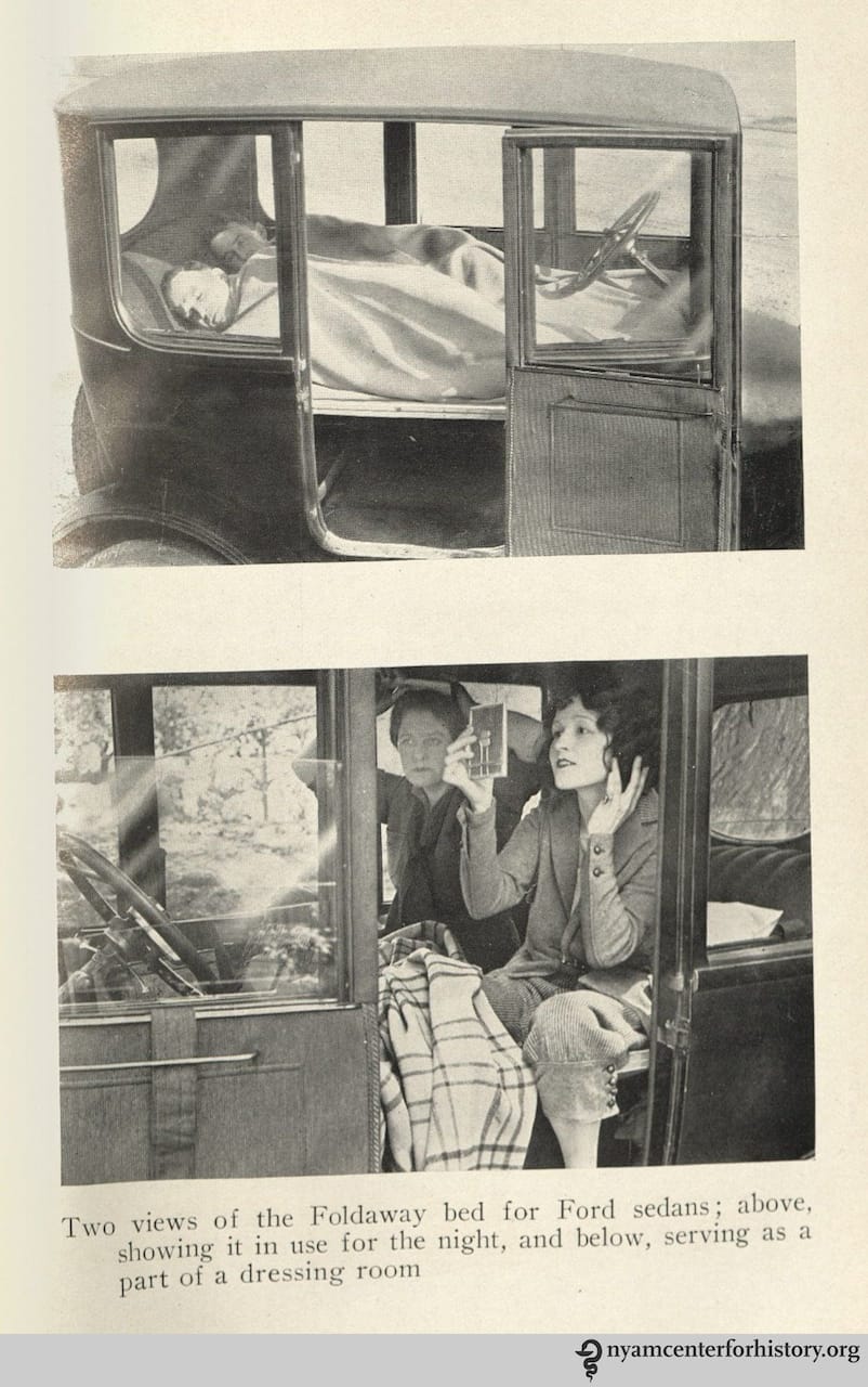 'Motor camping' by John Cuthbert Long (1923)