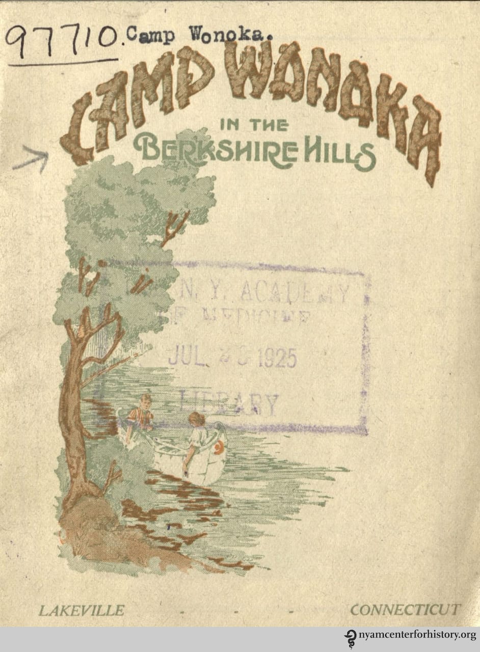 'Camp Wonoka in the Berkshire Hills' (1925)