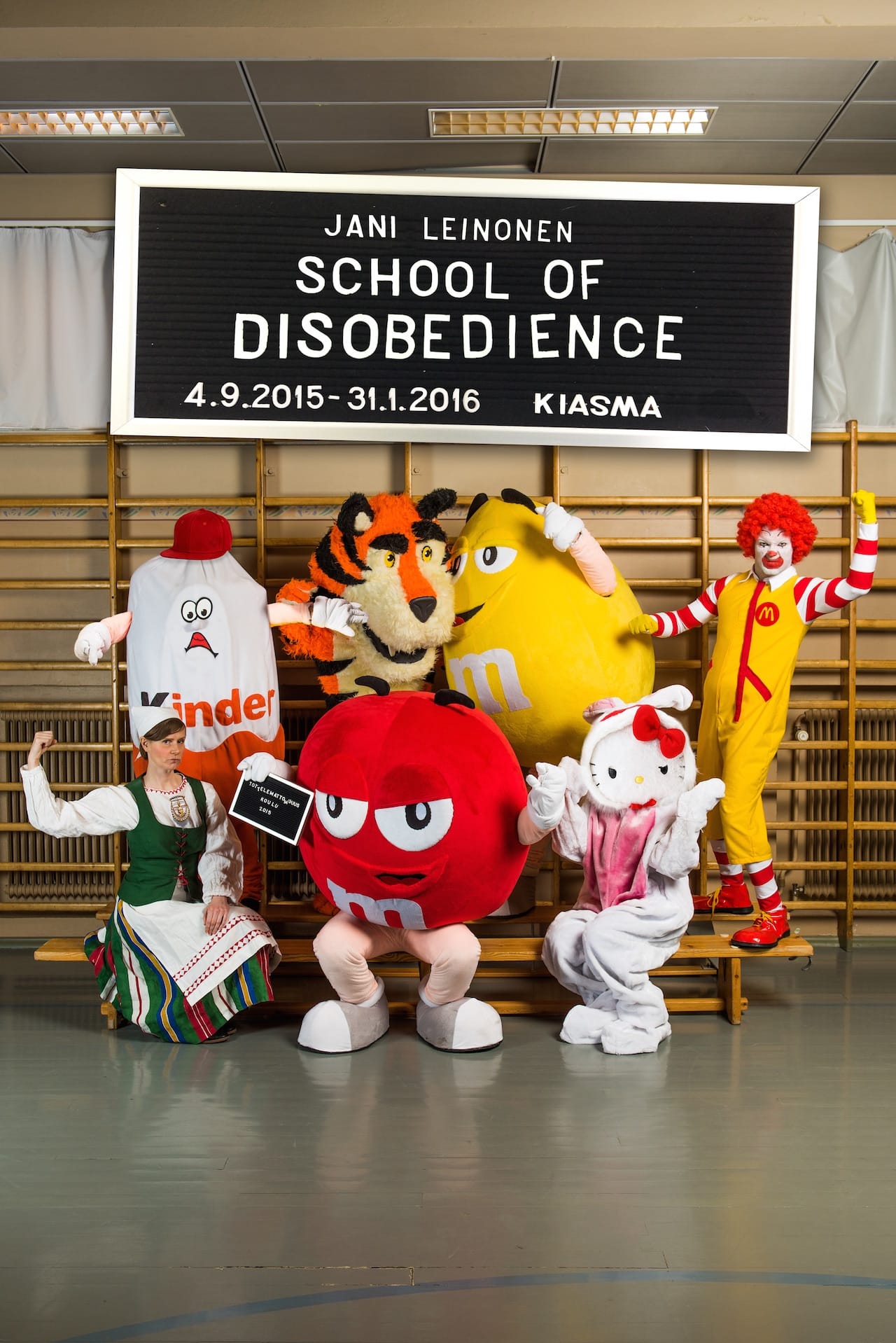 Jani Leinonen, "School of Disobedience" (2015) (courtesy the artist) (click to enlarge)