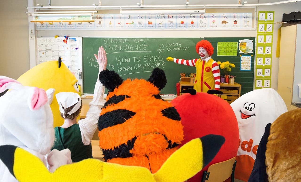 Jani Leinonen, "School of Disobedience" (2015) (courtesy the artist)