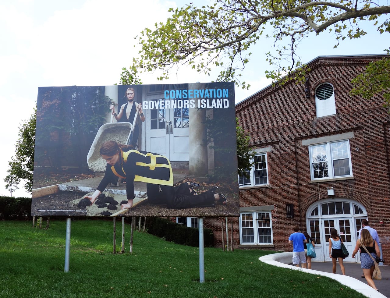 'Visitors' exhibition on Governors Island