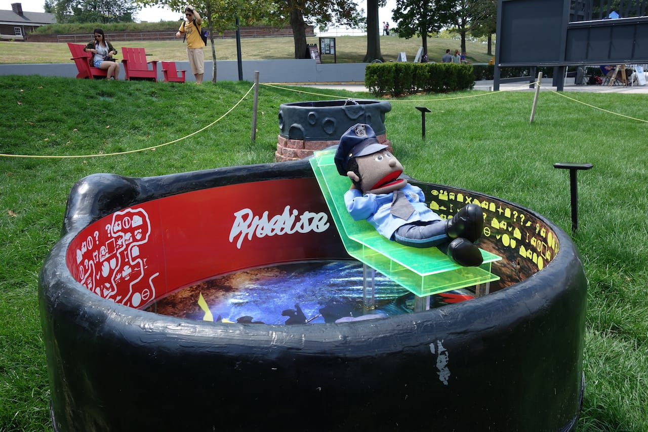 'Visitors' exhibition on Governors Island