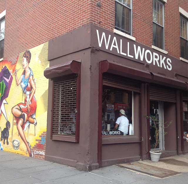 Wall Works gallery in the Bronx
