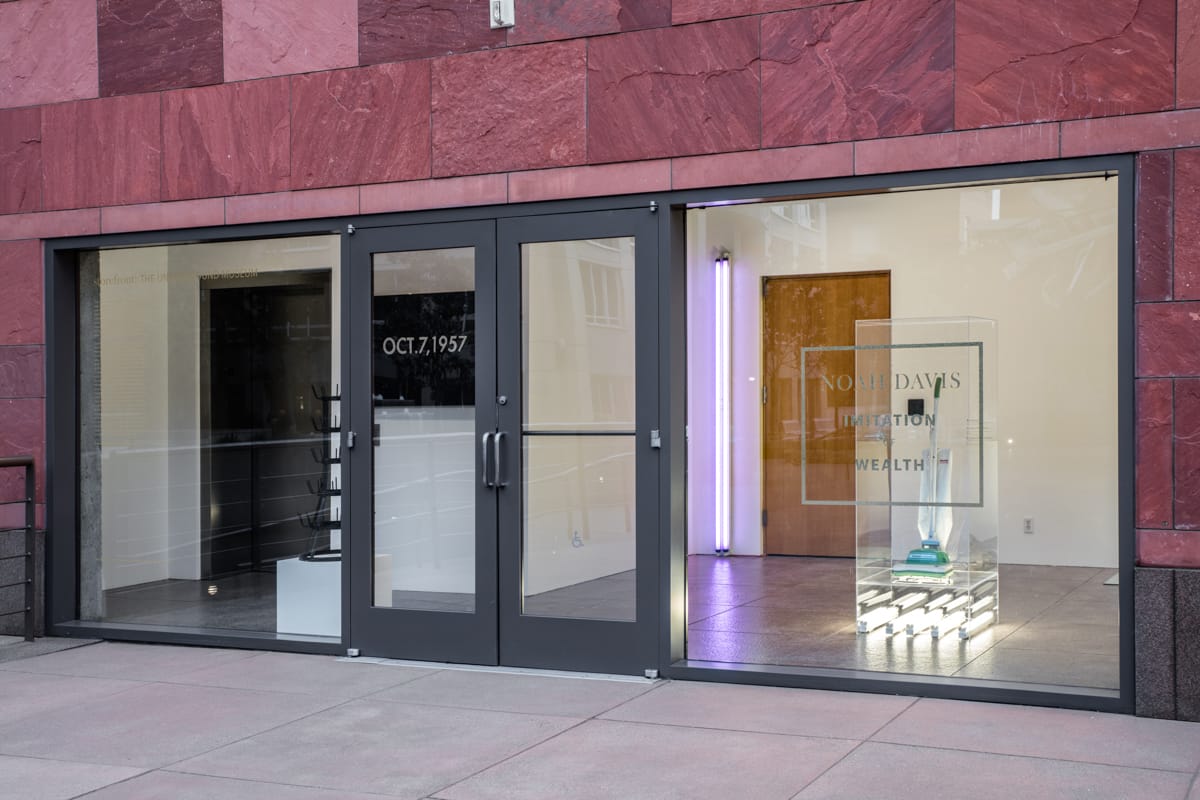 Installation view of 'storefront: Imitation of Wealth,' August 29, 2015–February, 22, 2016, at MOCA Grand Avenue (photo by Fredrik Nilsen, courtesy The Museum of Contemporary Art, Los Angeles)