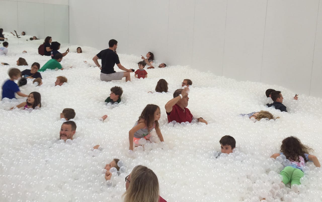 Snarkitecture's 'The BEACH' at the National Building Museum