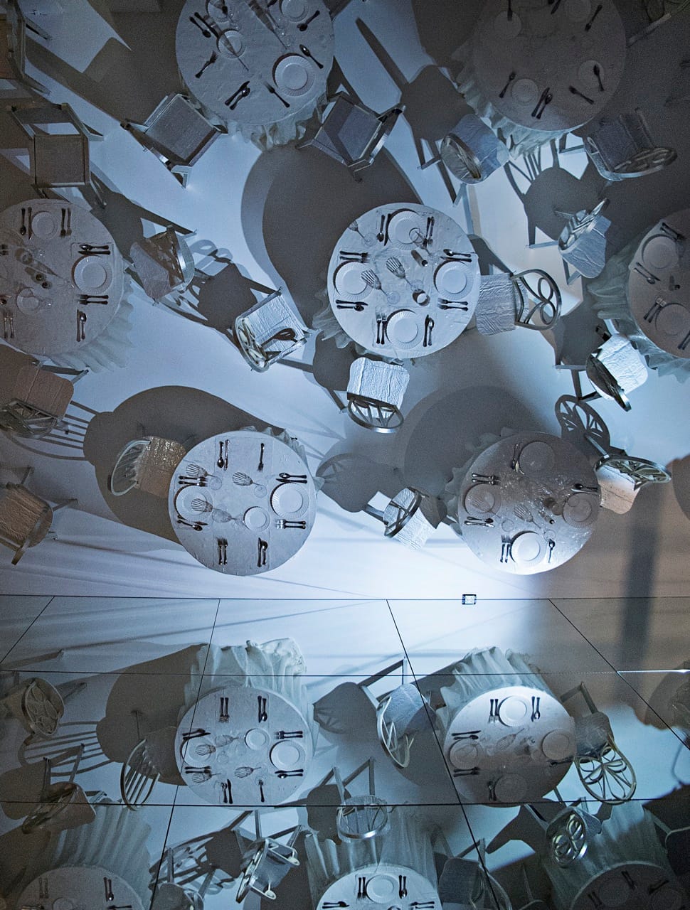 Samara Golden, "A Fall of Corners" (2015) installation view. 