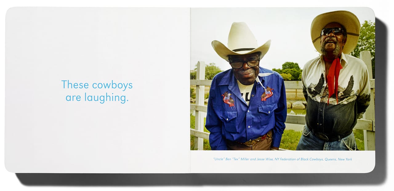 'Black Cowboys' with photographs by Andrea Robbins & Max Becher, and writing by Kyla Ryman (courtesy Home Grown Books)