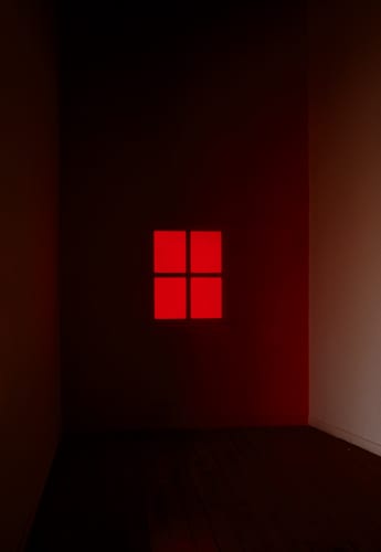 Jack Goldstein, "Burning Window" (1977) (via 1301pe.com)