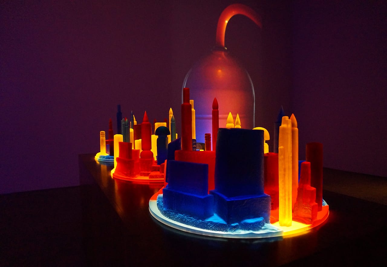 Mike Kelley, detail of "Kandor 4" (2007)