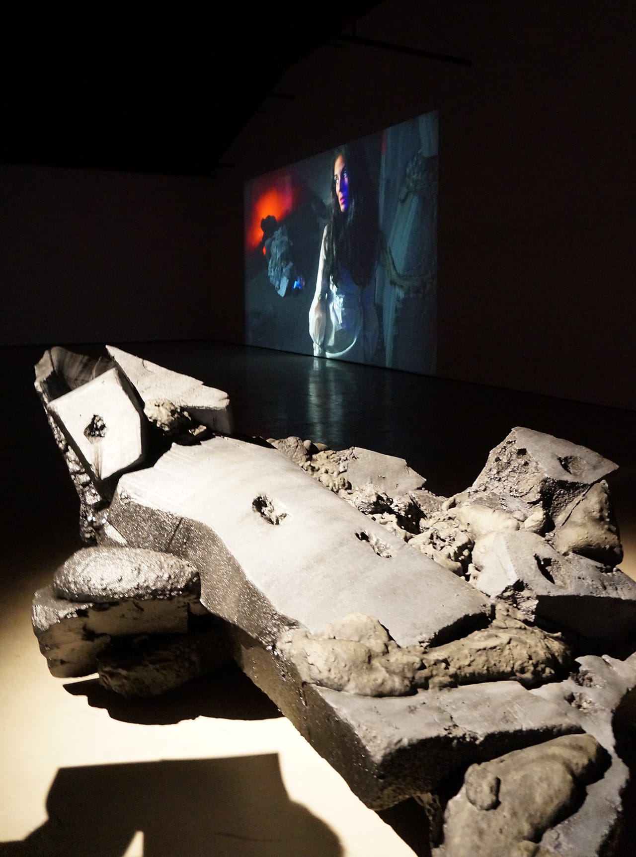 Installation view, 'Mike Kelley' at Hasuer & Wirth