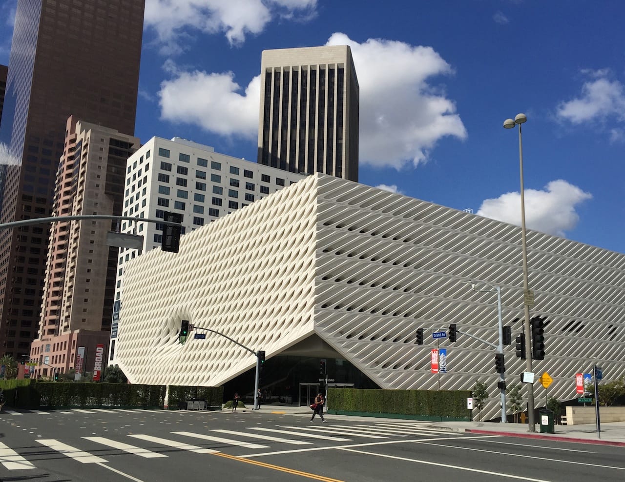The Broad Museum (all photos by the author for Hyperallergic)