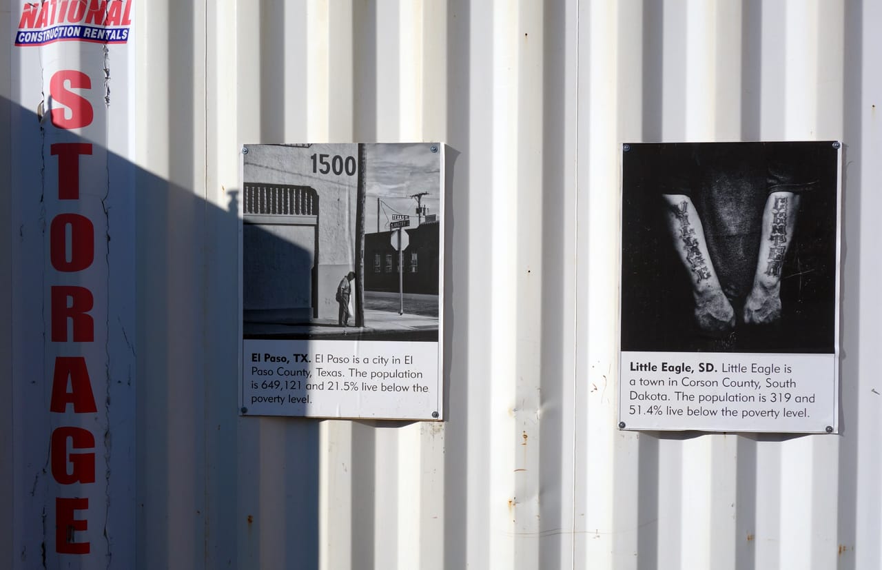 Fence post. Allensworth, California (photo by Matt Black)