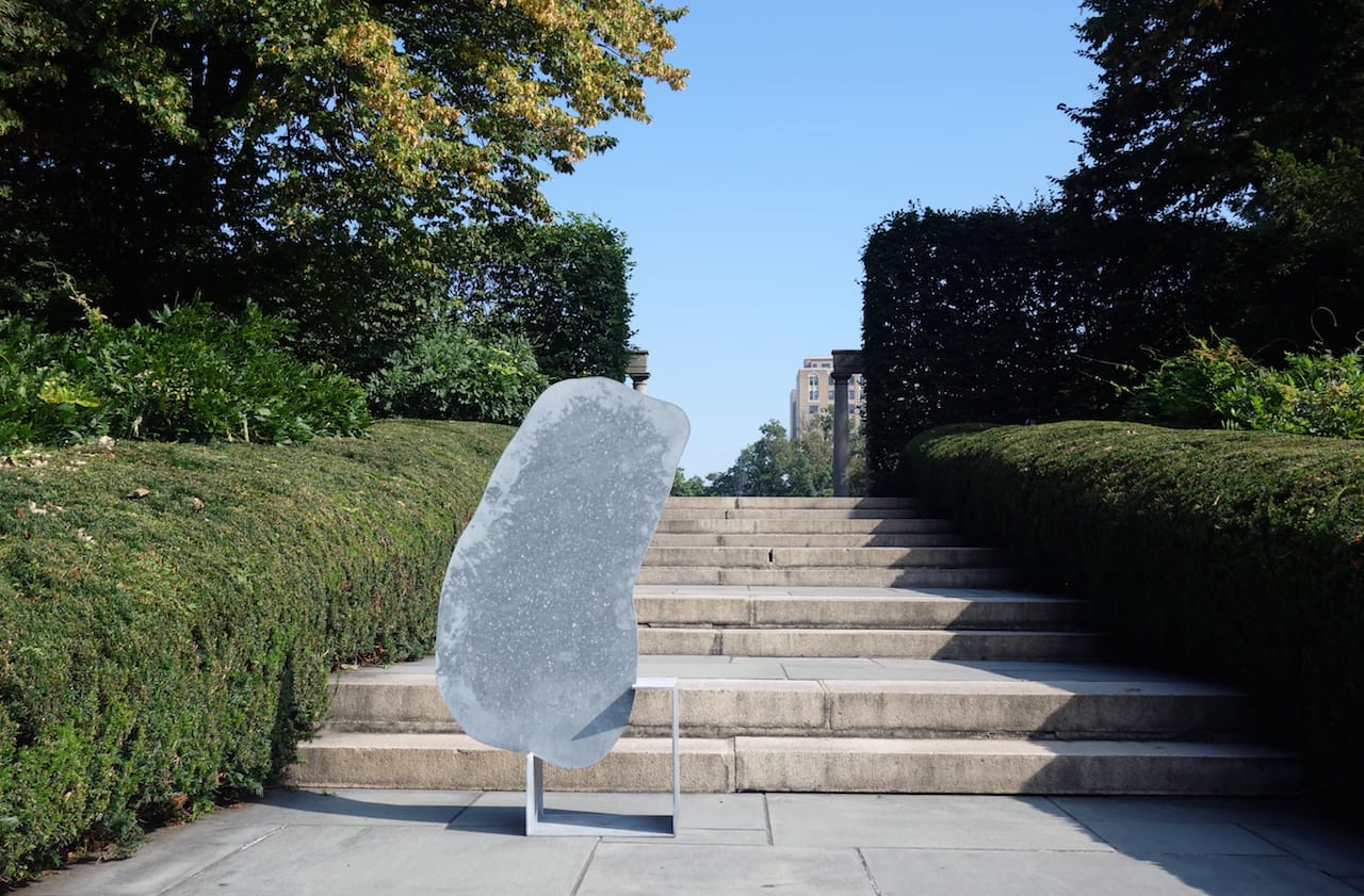 Isamu Noguchi at the Brooklyn Botanic Garden