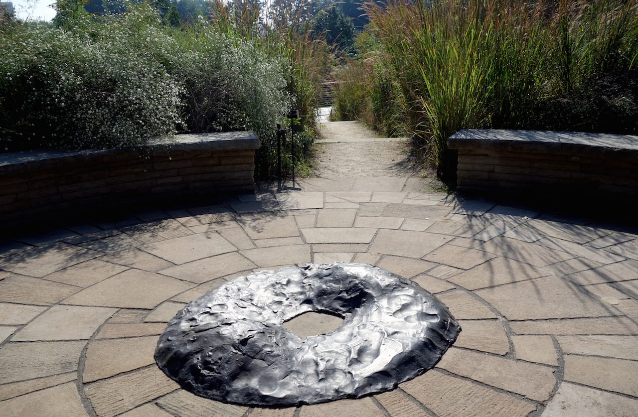 Isamu Noguchi at the Brooklyn Botanic Garden